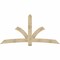Ekena Millwork Davenport Rough Sawn Timber Gable Bracket, Douglas Fir, 96"W x 48"H x 2"D x 6"F, 12/12 Pitch GBW096X48X0206DAV00RDF - alternate 1